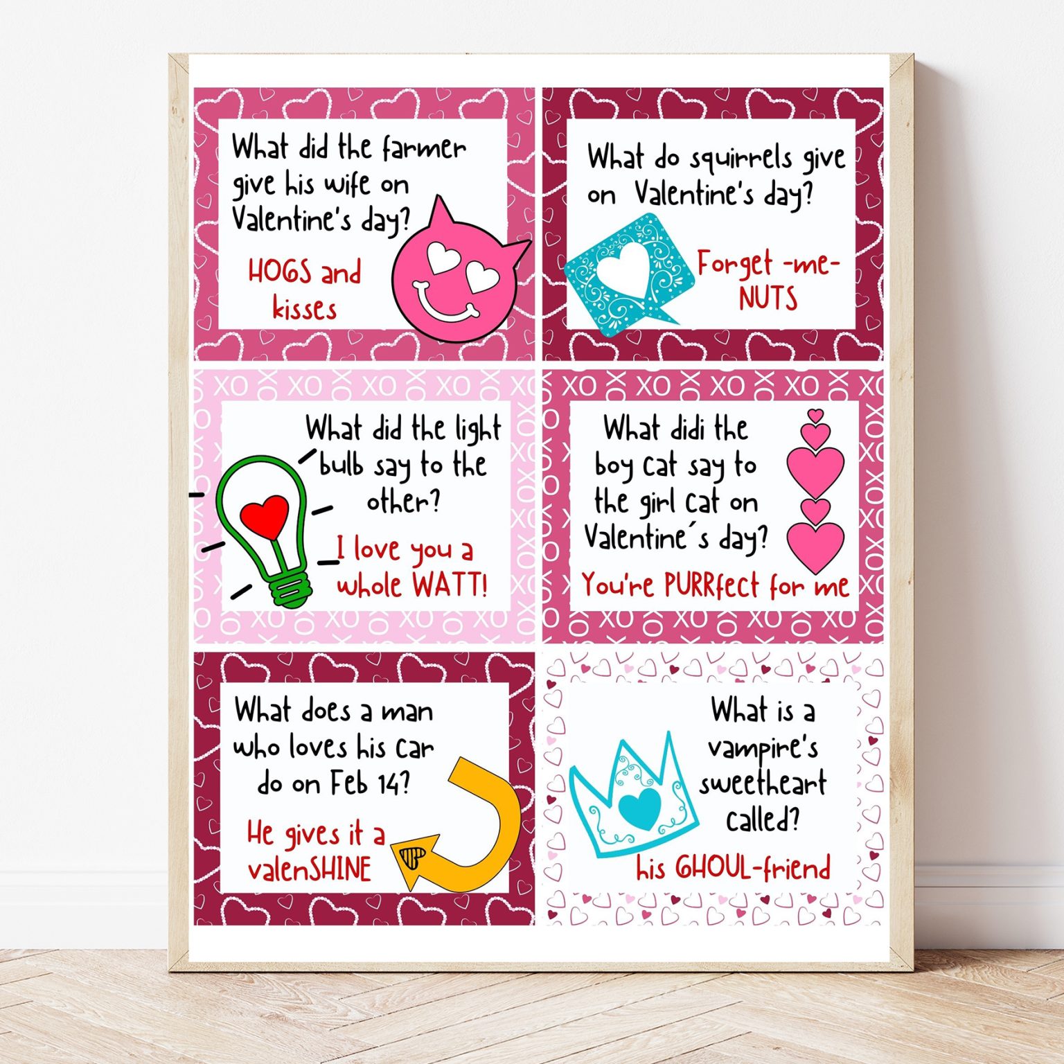 Free Printable Valentine S Day Lunchbox Jokes Sweet Pea