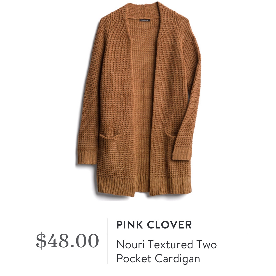 Pink clover outlet cardigan