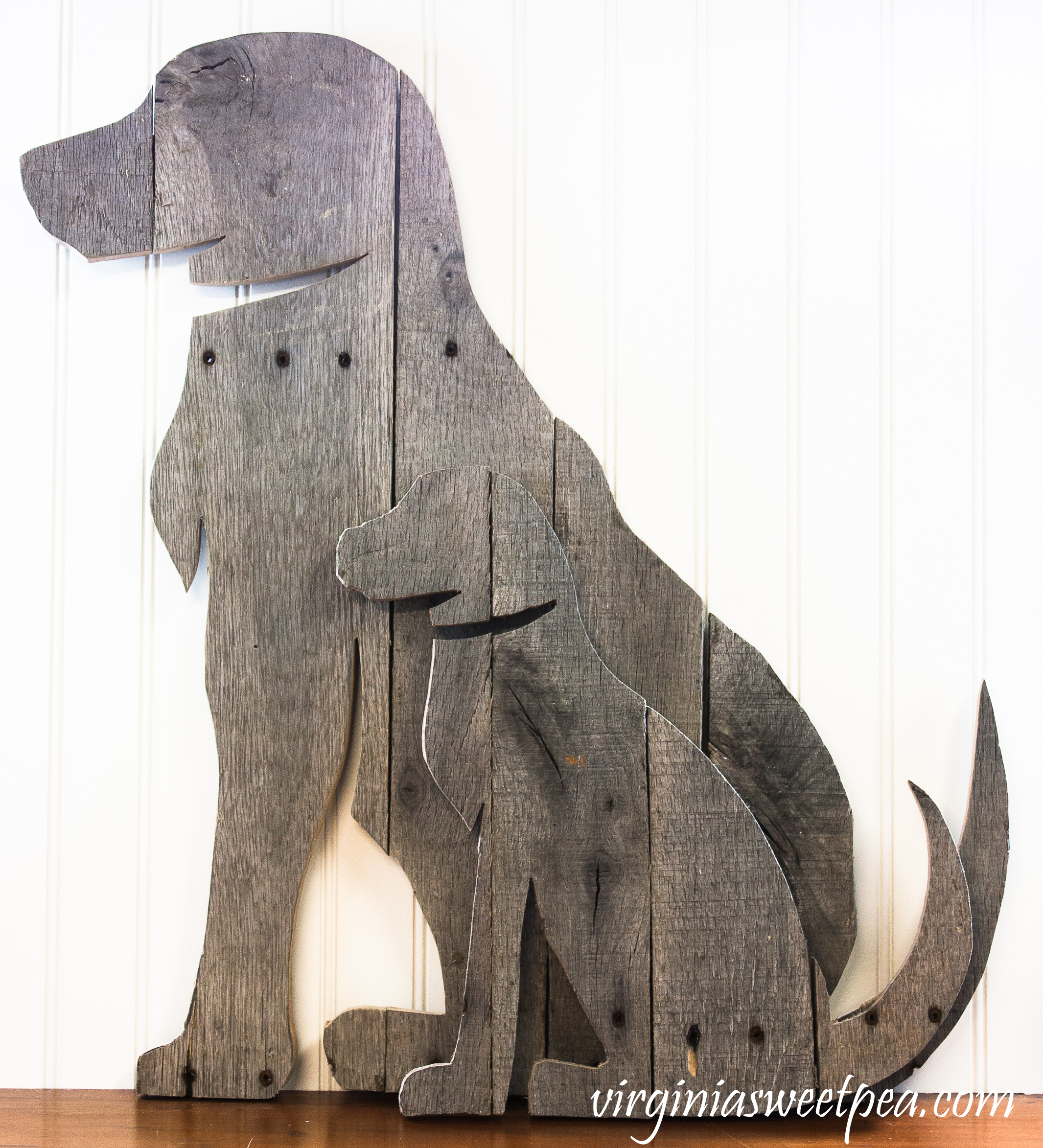 DIY Pallet Wood Dog - Sweet Pea