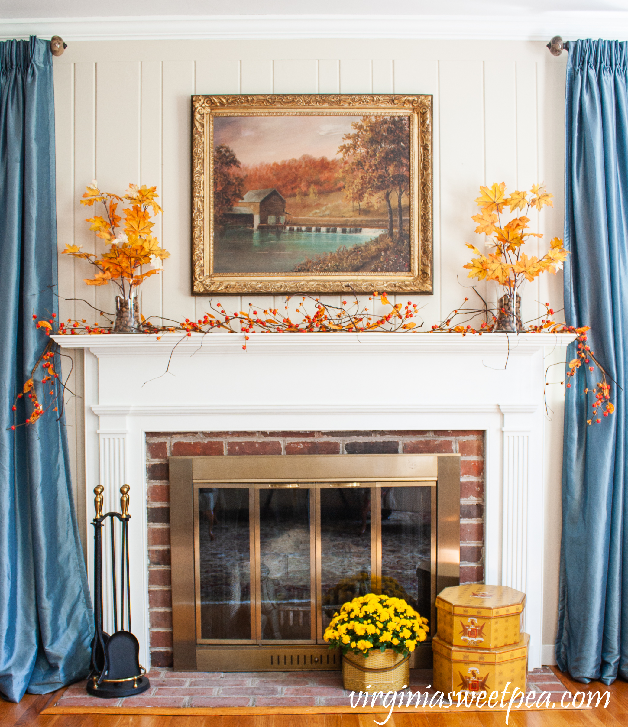 how to classical fireplace mantel decoration