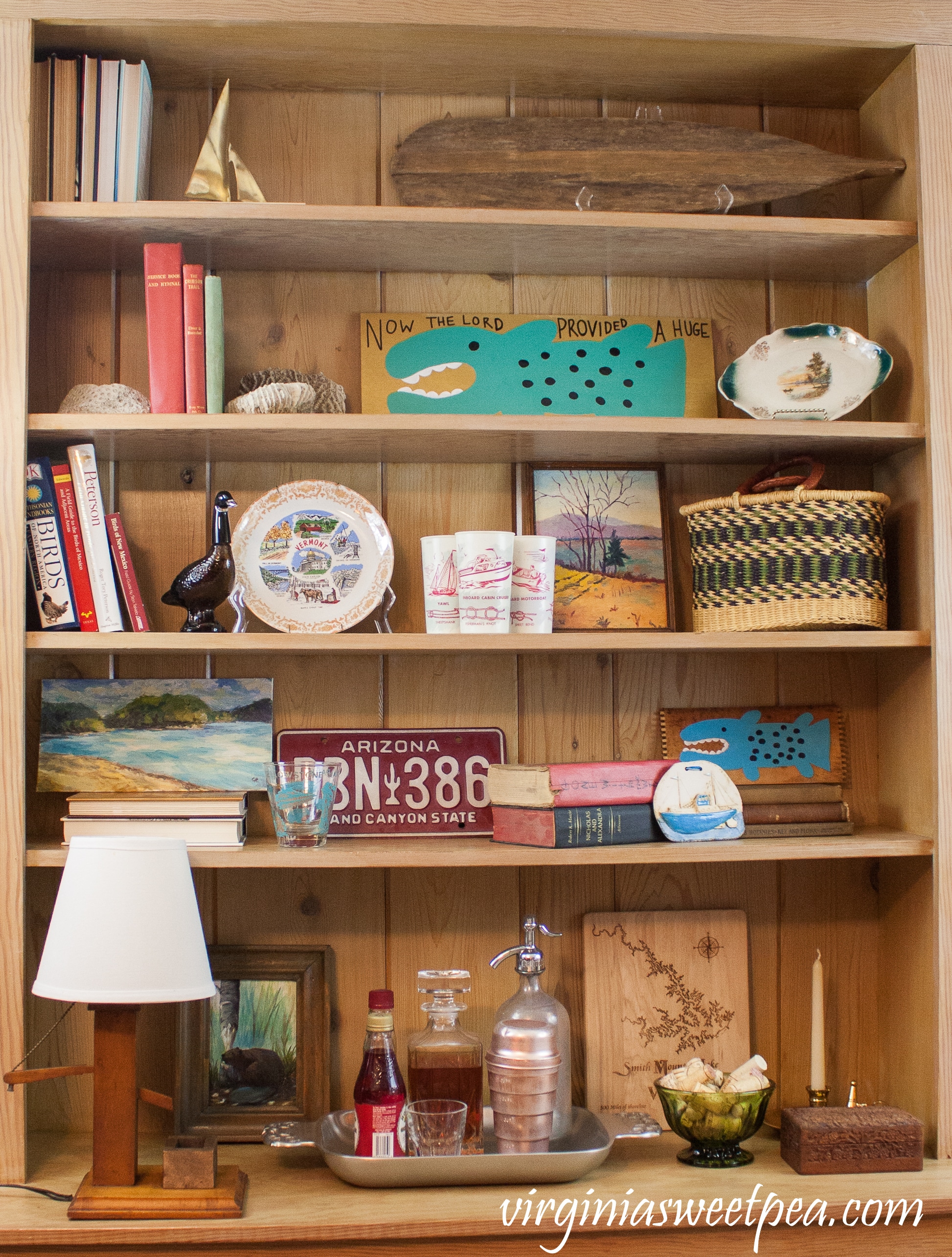 Vintage Cabin Decor for Lake House