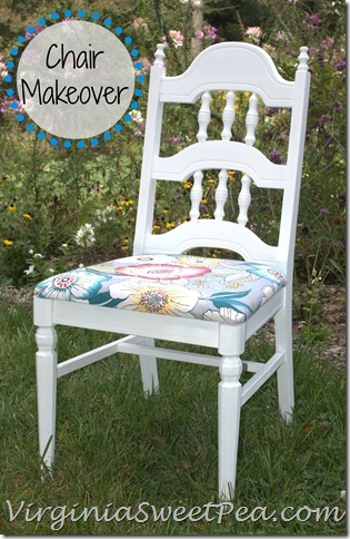 DIY furniture makeover: A quick & easy distressed chair