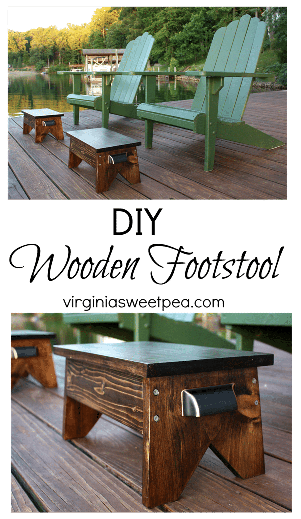 DIY Footstool - Sweet Pea