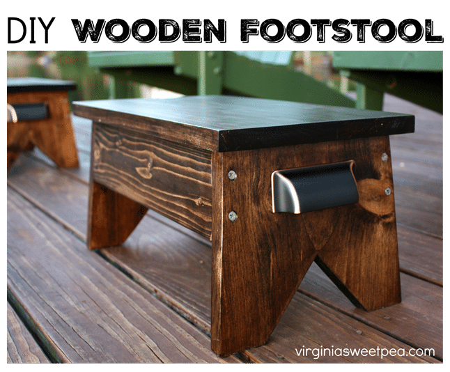 DIY Wooden Foot Rest