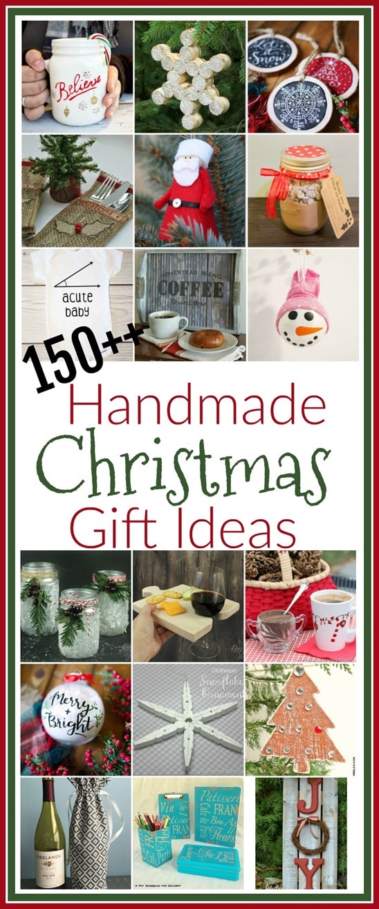 150+ Handmade Gift Ideas for Christmas - Sweet Pea