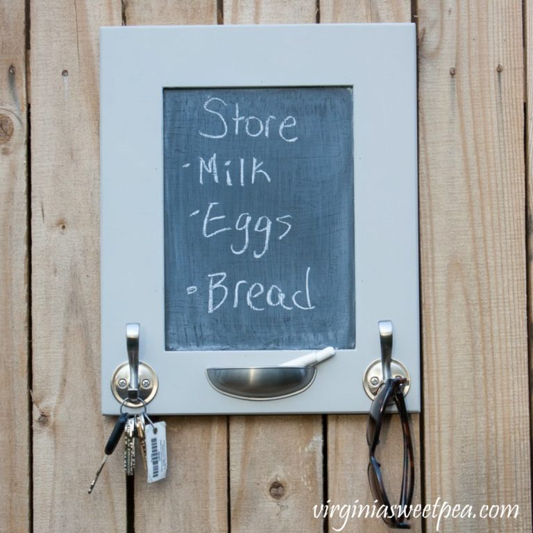 Cabinet Door Message Board and Organizer