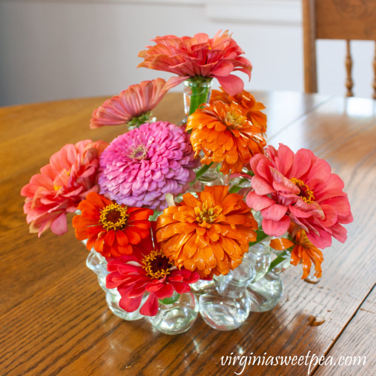 Easy Summer Centerpiece - Sweet Pea