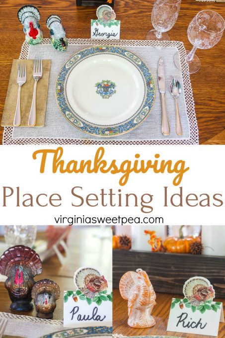 Thanksgiving Place Setting Ideas - Sweet Pea