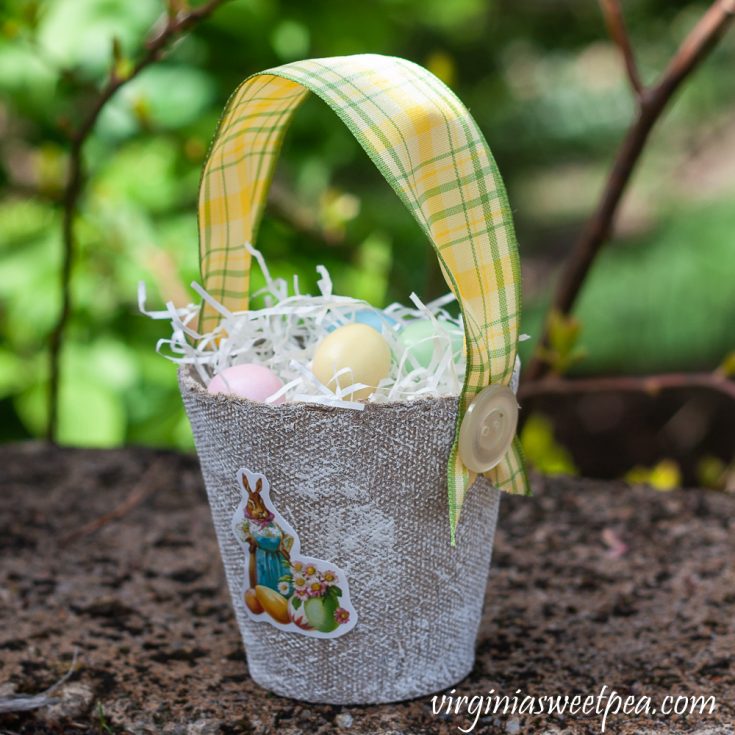 DIY Peat Pot Easter Treat Baskets - Sweet Pea