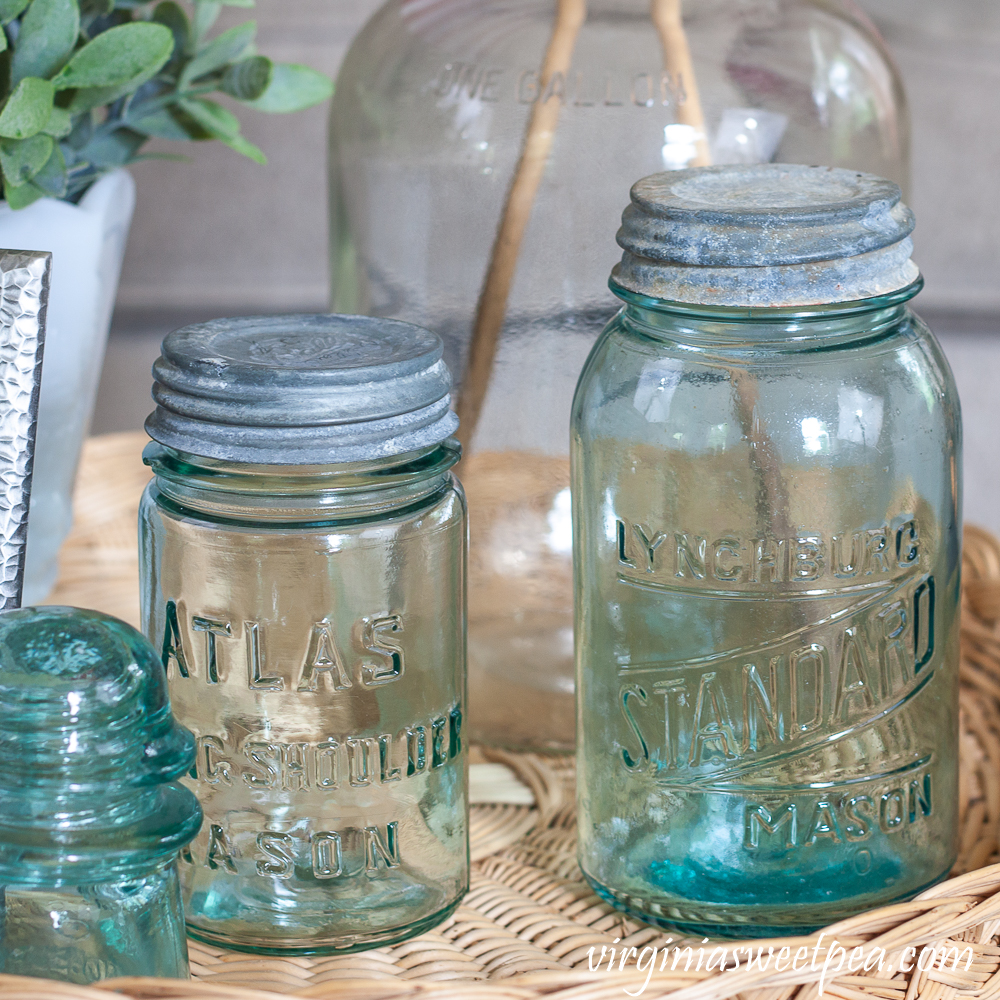 Patriotic Centerpiece with Vintage - Sweet Pea