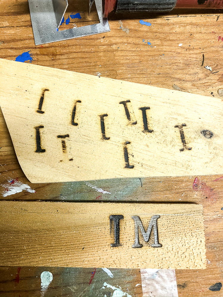  Wood Burning Letters