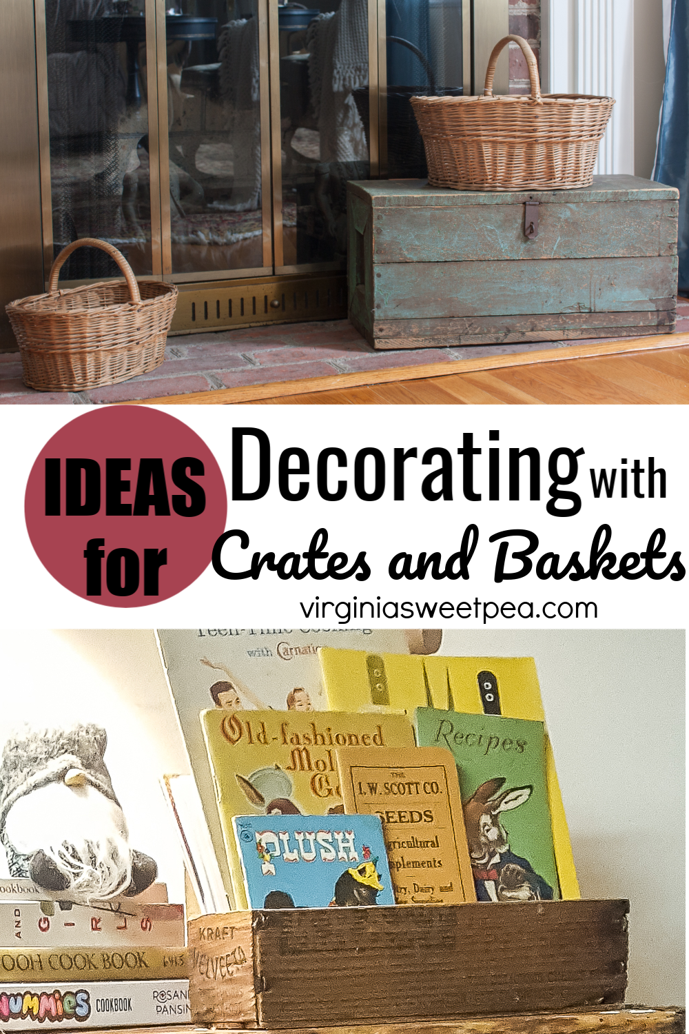 Fun Ways to Use Vintage Finds in your Outdoor Decorating - Lora