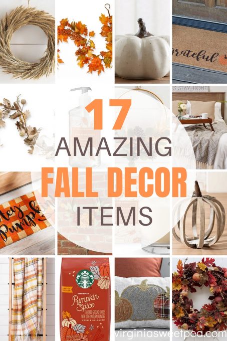 Decorate for Fall with these Amazing Fall Items - Sweet Pea