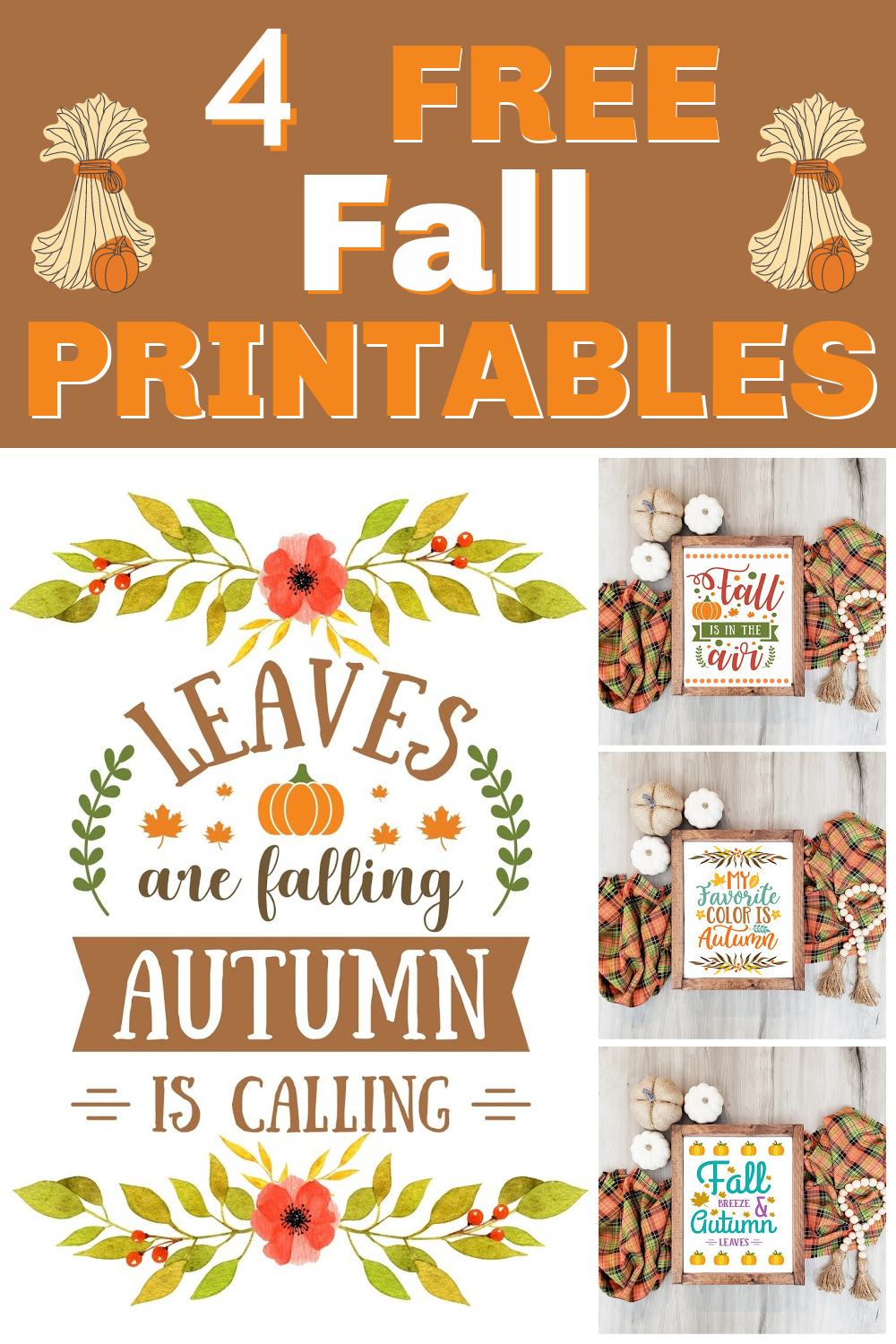 Best Free Fall Printables