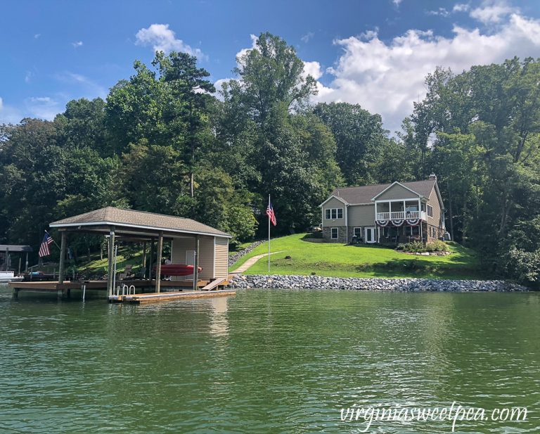 Smith Mountain Lake Riprap for Shoreline Protection - Sweet Pea