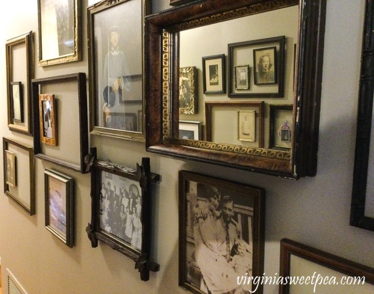 Ideas for Decorating with Antique Frames - Sweet Pea