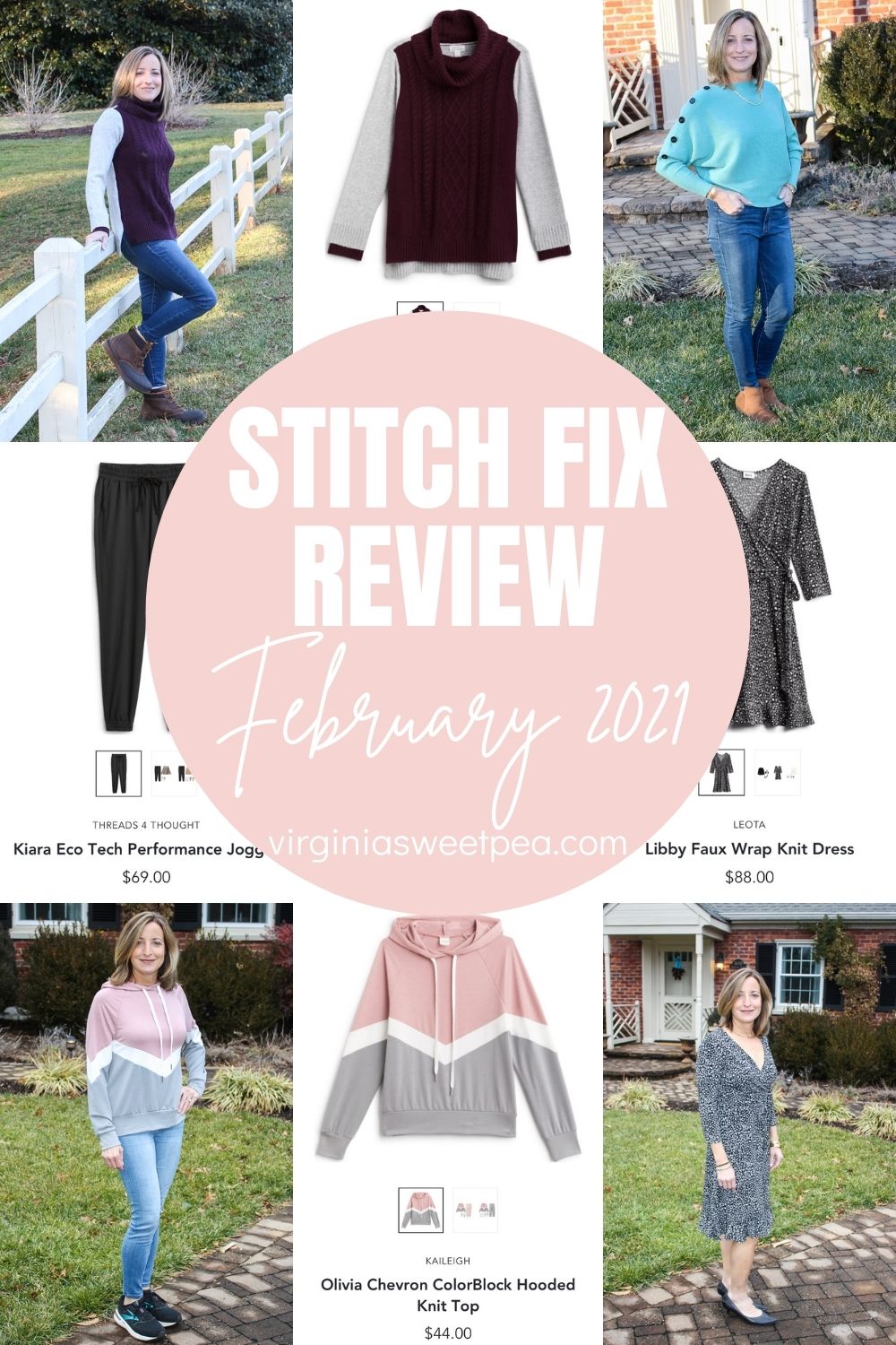 Stitch Fix Review for February 2021 - Fix #90 - Sweet Pea