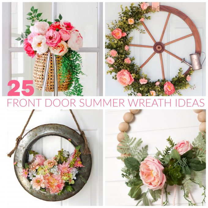 DIY Lace Wreath - Sweet Pea