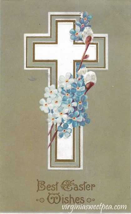 17 Antique Easter Postcards - Sweet Pea