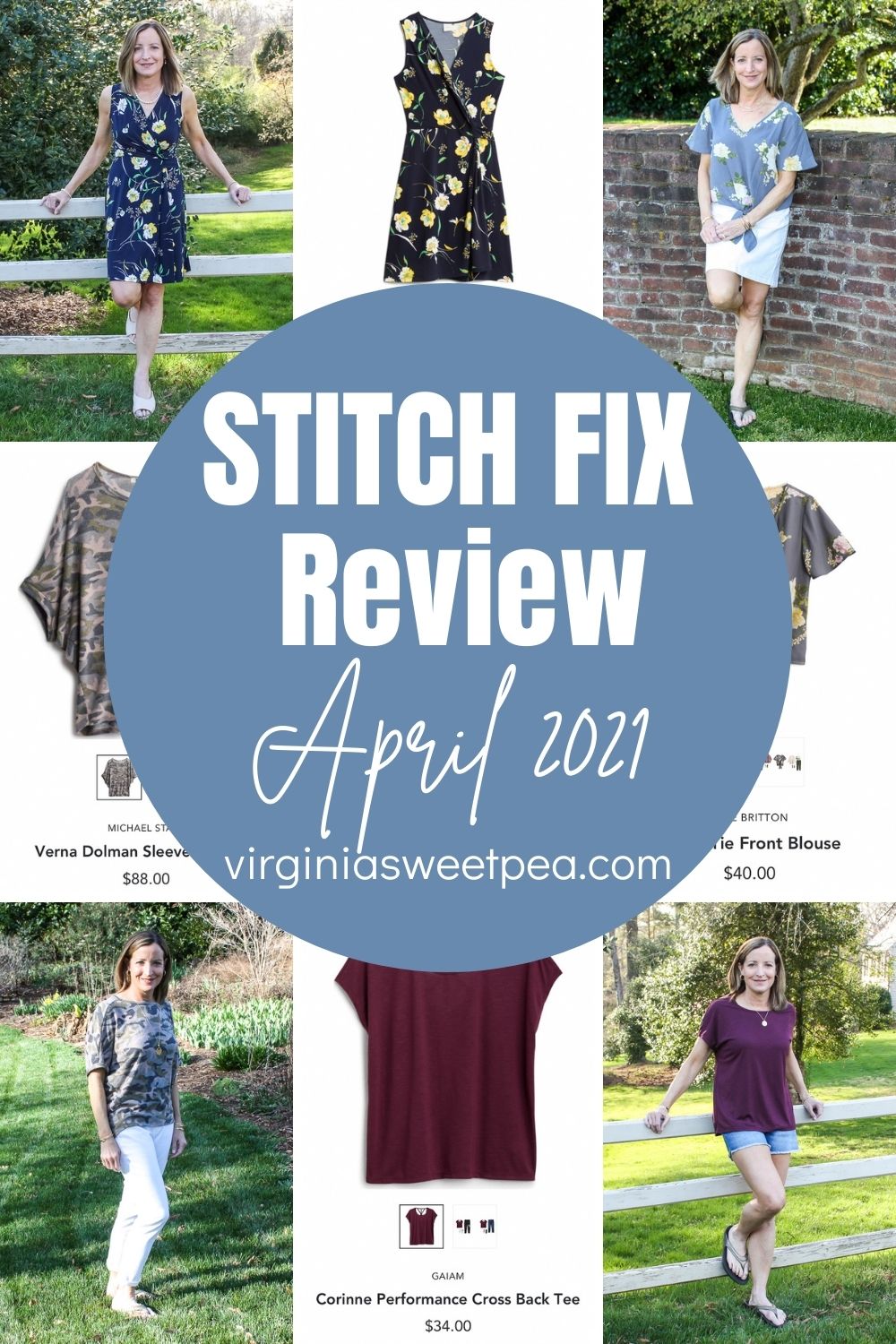 Stitch Fix Review for April 2021 - Fix #92 - Sweet Pea