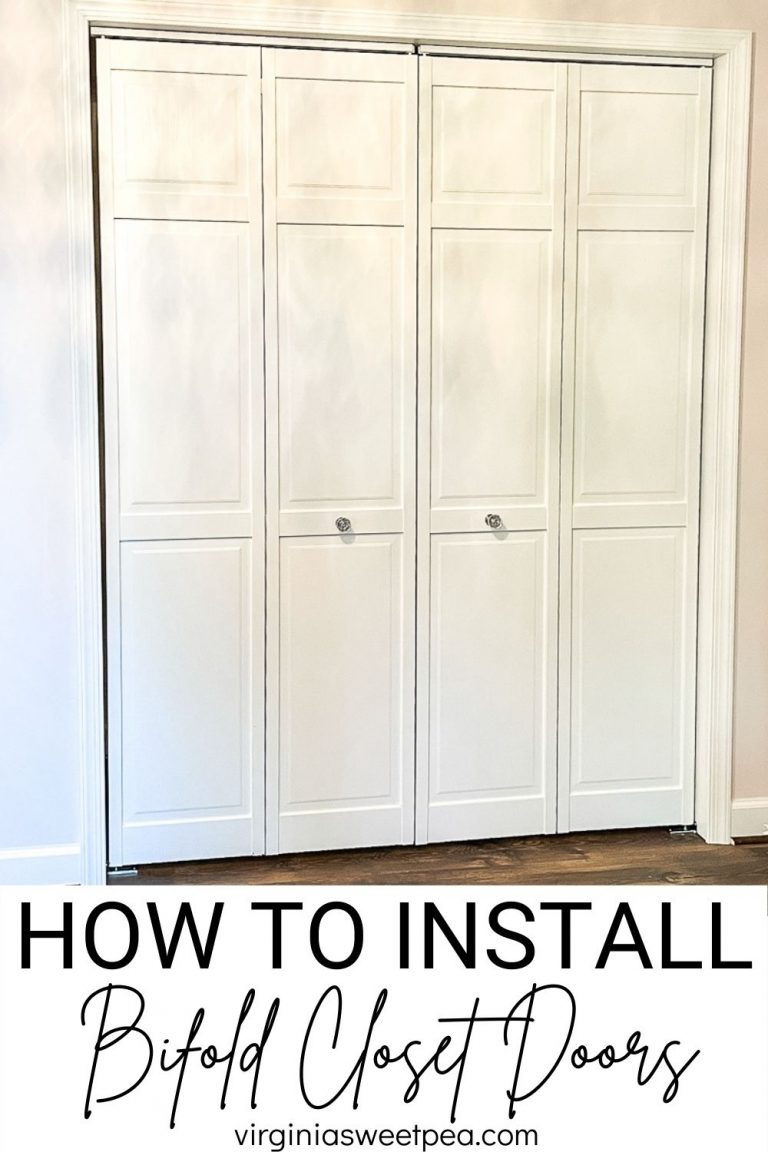 How to Install Bifold Closet Doors Sweet Pea