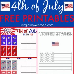 Free 4th of July Printables - Sweet Pea