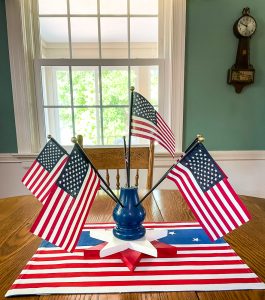 Patriotic Summer Home Tour - Sweet Pea