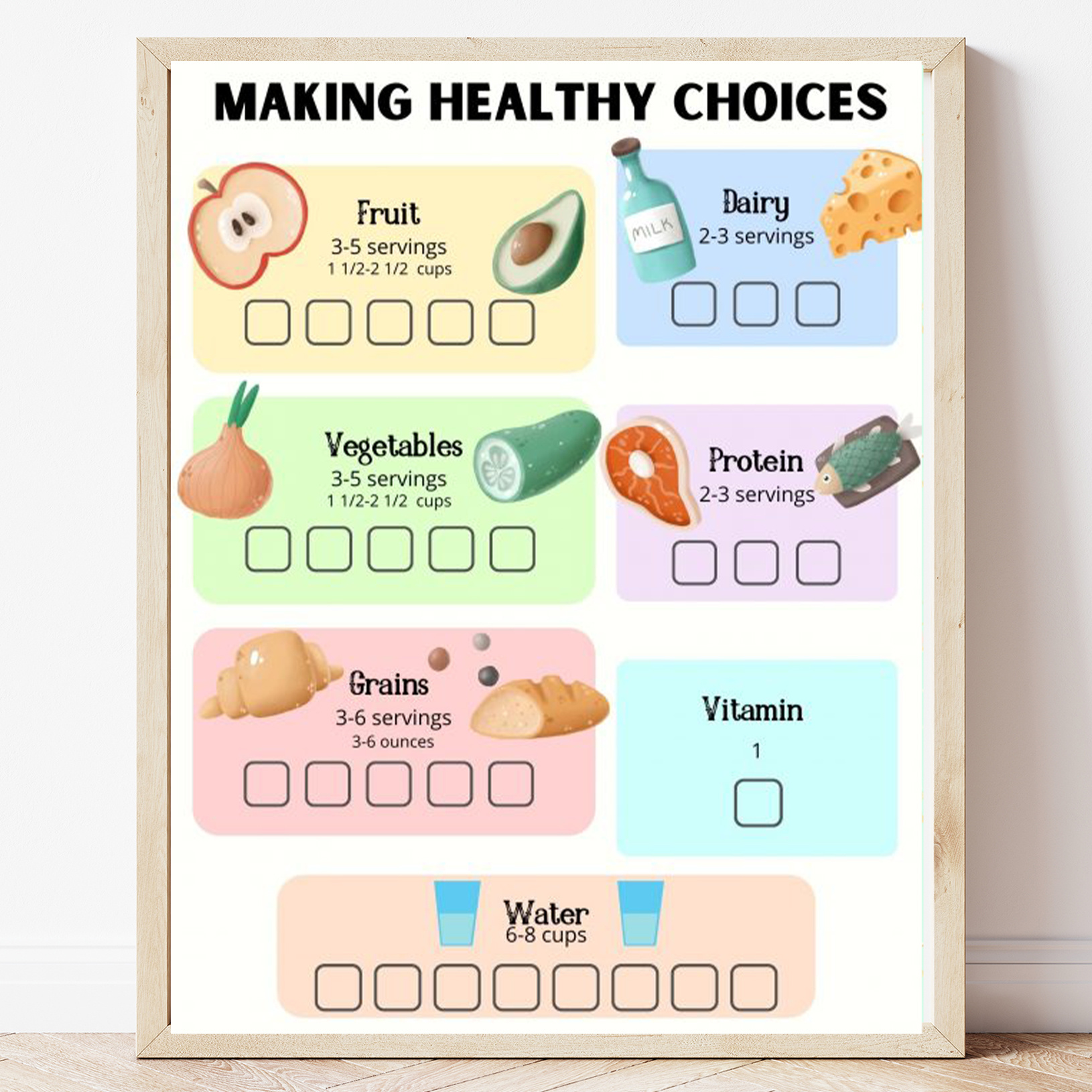 Free Printable Healthy Choice Food Tracker Sweet Pea