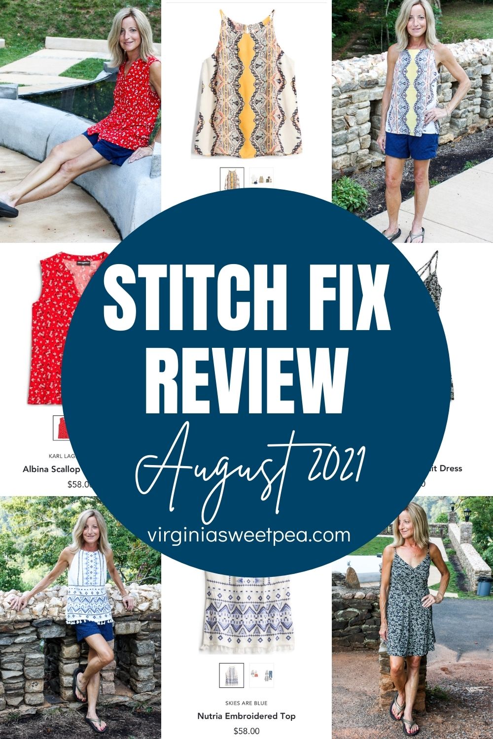 Stitch Fix Review for August 2021 - Fix #96 - Sweet Pea