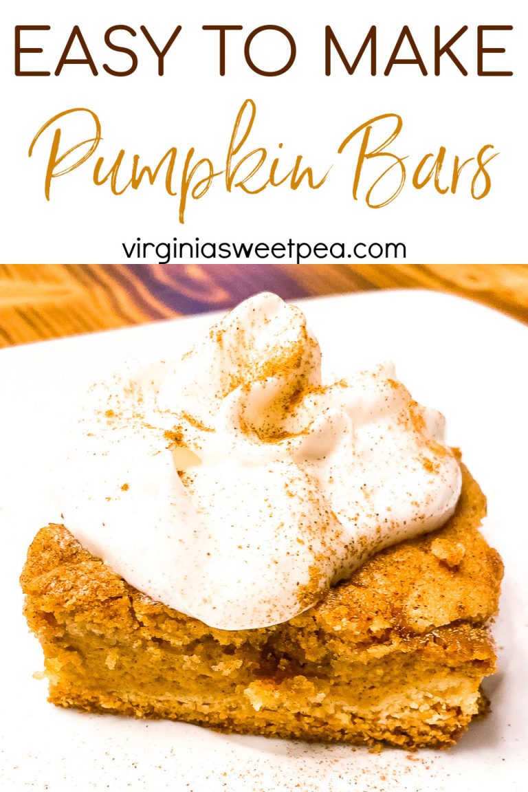 Easy to Make Pumpkin Bars - Sweet Pea