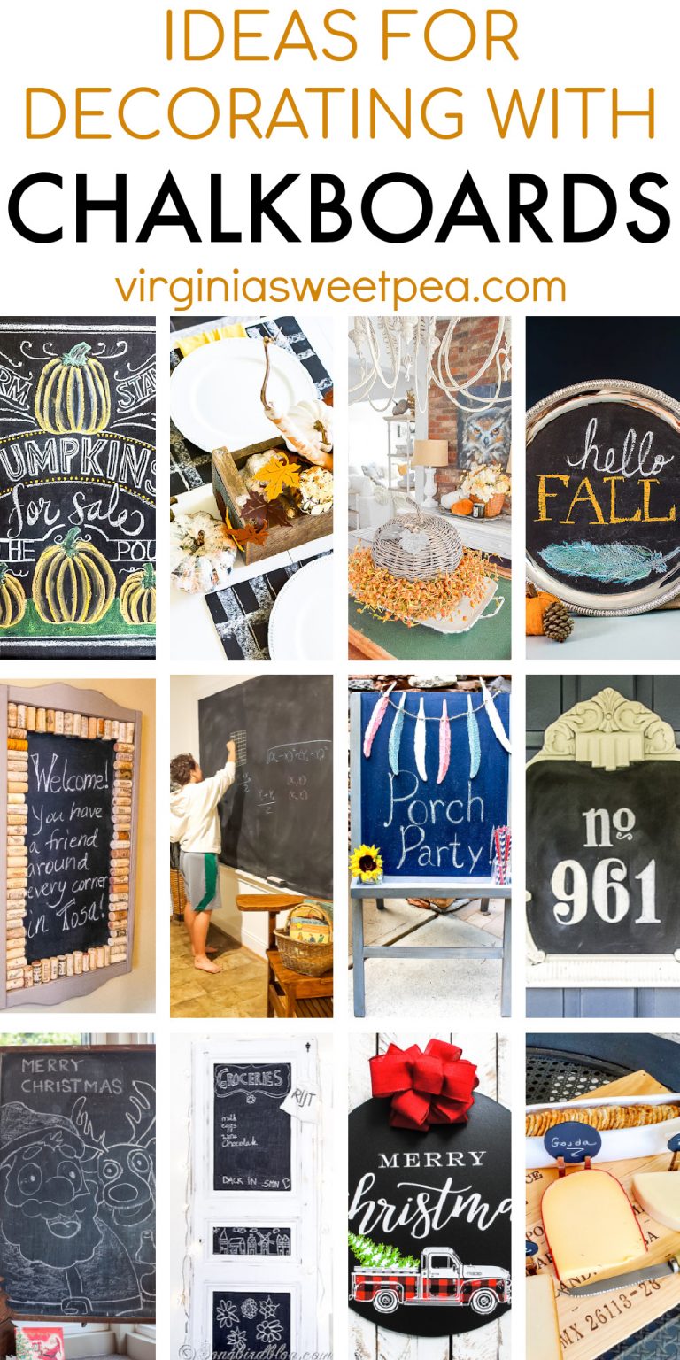 Ideas for Decorating with Chalkboards - Sweet Pea